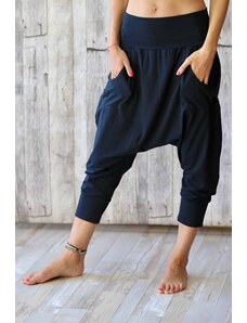 Meera Design Kalhoty s nižším sedem Anáhitá / Černá