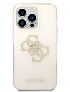 Ochranný kryt pro iPhone 14 Pro - Guess Big 4G Full Glitter