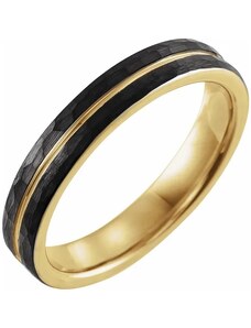 Salaba Černý wolframový prsten PHILLIP TAR52185 62mm
