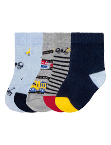 lupilu Chlapecké ponožky s BIO bavlnou5 párů