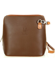 MAZZINI - FOGGIA LUX HNĚDÁ CROSSBODY