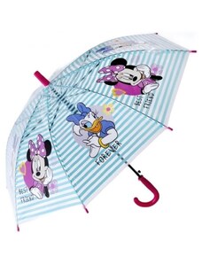 E plus M Dětský / dívčí vystřelovací deštník Minnie Mouse a Kačka Daisy - Disney