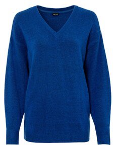bonprix Pletený svetr Oversize Modrá