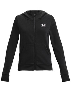 Mikina s kapucí Under Armour Rival Fleece LU FZ Hoodie-BLK 1373130-001