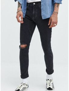 Tommy Jeans pánské černé džíny SCANTON