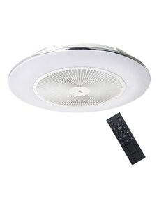 Brilagi Brilagi - LED Stmívatelné svítidlo s ventilátorem AURA LED/38W/230V bílá + DO BG0374