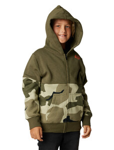 Dětská mikina Fox Yth Lindon Zip Fleece - Olive Camo