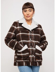 Brixton Nouvelle Coat (seal brown)hnědá