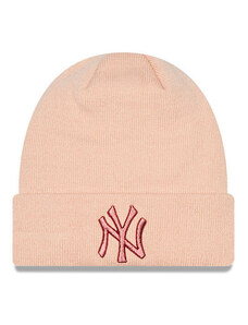 Kulich NEW ERA New York Yankees Metallic Womens Pink Beanie Hat