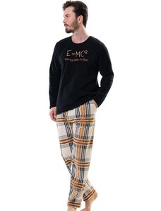 Naspani Extra TEPLÉ pánské pyžamo E = mc2 1Z1241
