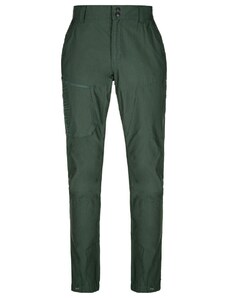 Pánské outdoorové kalhoty Kilpi Jasper-M Tmavě zelená