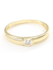 Zlatý prsten MG AU 585/000 1,7 g CA102501Y-57