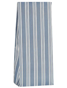 IB LAURSEN Dárkový sáček Blue Stripes 22 cm