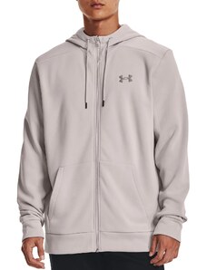 Under Armour Mikina s kapucí Under UA Armour Fleece FZ Hoodie-GRY 1373357-592