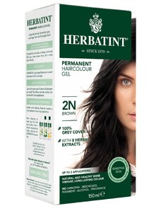 Herbatint - permanentní barva na vlasy hnědá 2N