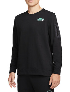 Mikina Nike Dri-FIT D.Y.E. Men s Fleece Fitness Crew dq7866-010