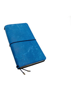 TlustyLeatherWorks Prémiový kožený zápisník PUEBLO ve stylu Midori vel.: MINI (90x140mm)