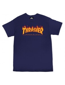 Triko Thrasher Flame Navy blue S