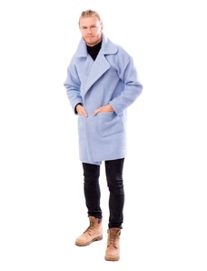 Loram Zimní kabát oversize ANTHRISCUS světle modrý