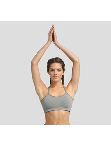 Dámská sportovní podprsenka DIM SPORT SEAMLESS CROP TOP - DIM SPORT - šedá