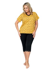 Pyžamo Queen 3/4 Plus Size - Donna