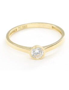 Zlatý prsten MG AU 585/1000 1,6 g CA102101Y-60