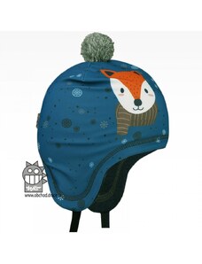 Chlapecká zimní funkční čepice Dráče - Polárka 32, modrá