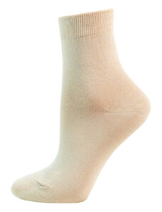 VFstyle Bambusové dámské ponožky HIGH béžové Velikost: 38 - 40, Balení: 3 ks