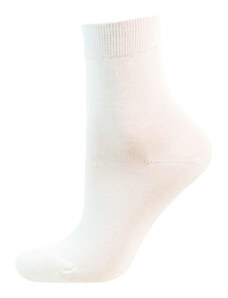 VFstyle Bambusové pánské ponožky HIGH bílé Velikost: 41 - 42, Balení: 1 ks