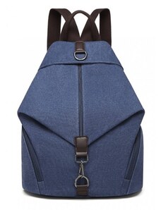 Kono plátěný velký modrý batoh 2044