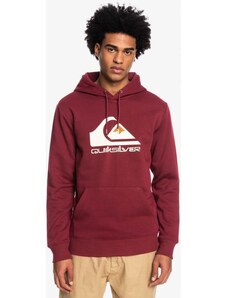 IKINA QUIKSILVER BIG LOGO HOOD - vínová -