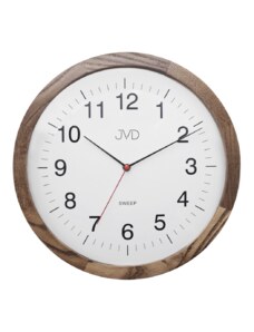 Dřevěné hodiny JVD NS22009/78 s plynulým chodem