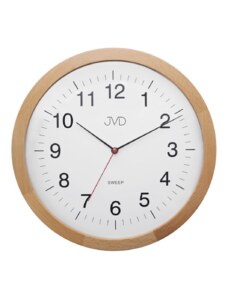 Dřevěné hodiny JVD NS22009/68 s plynulým chodem