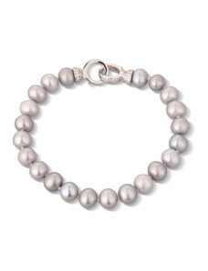 JVD Dámský perlový stříbrný náramek SVLB0010SD2P620