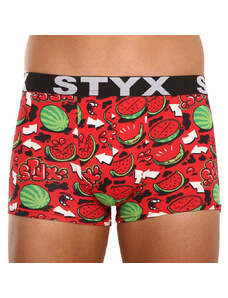 Pánské boxerky Styx art sportovní guma nadrozměr melouny (R1459) 4