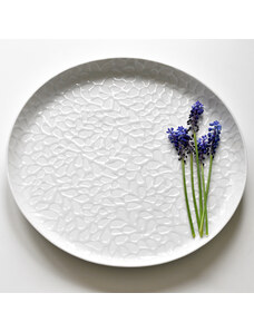 Porcelánový talíř "Ze sněhových sítí"