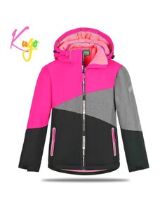 Dívčí bunda zimní Kugo PB7352 - růžová