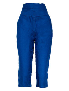 Clasic Fashion Modré tříčtvrteční kalhoty