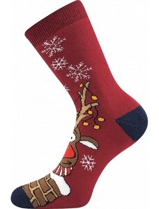 Lonka RUDOLF vánoční ponožky Boma