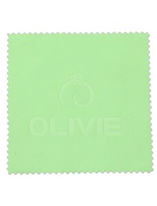 OLIVIE Zelená čisticí utěrka - hadřík na stříbro 7130