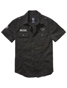 Brandit Košile Luis Vintageshirt Short Sleeve černá S