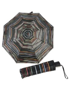 Dámský deštník Doppler Mini Fiber - hnědý vzor