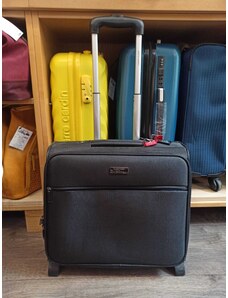 Cestovní business kufr textilní Pierre Cardin - černý