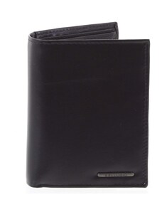 Bellugio Stylová pánská kožená peněženka Enrico černá