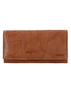 Dámská kožená peněženka Lagen Sandra, světle hnědá