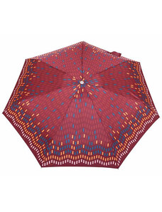 Parasol Skládací deštník střední Čárkování, červená