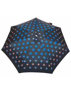 Parasol Skládací deštník střední Kroužky, černá