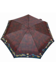 Parasol Skládací deštník střední Ekvalizér, tmavě červená