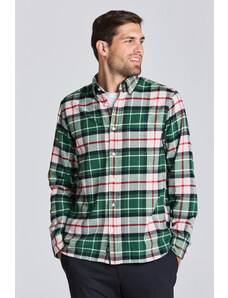 KOŠILE GANT D2. REG UT FLANNEL TARTAN SHIRT zelená M