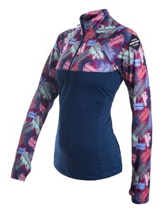 SENSOR COOLMAX THERMO dámská mikina zip deep blue/feather